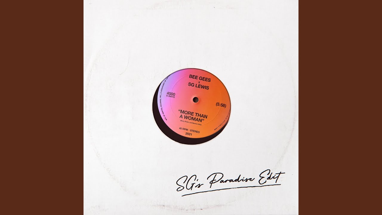 More Than A Woman (sg's Paradise Edit)