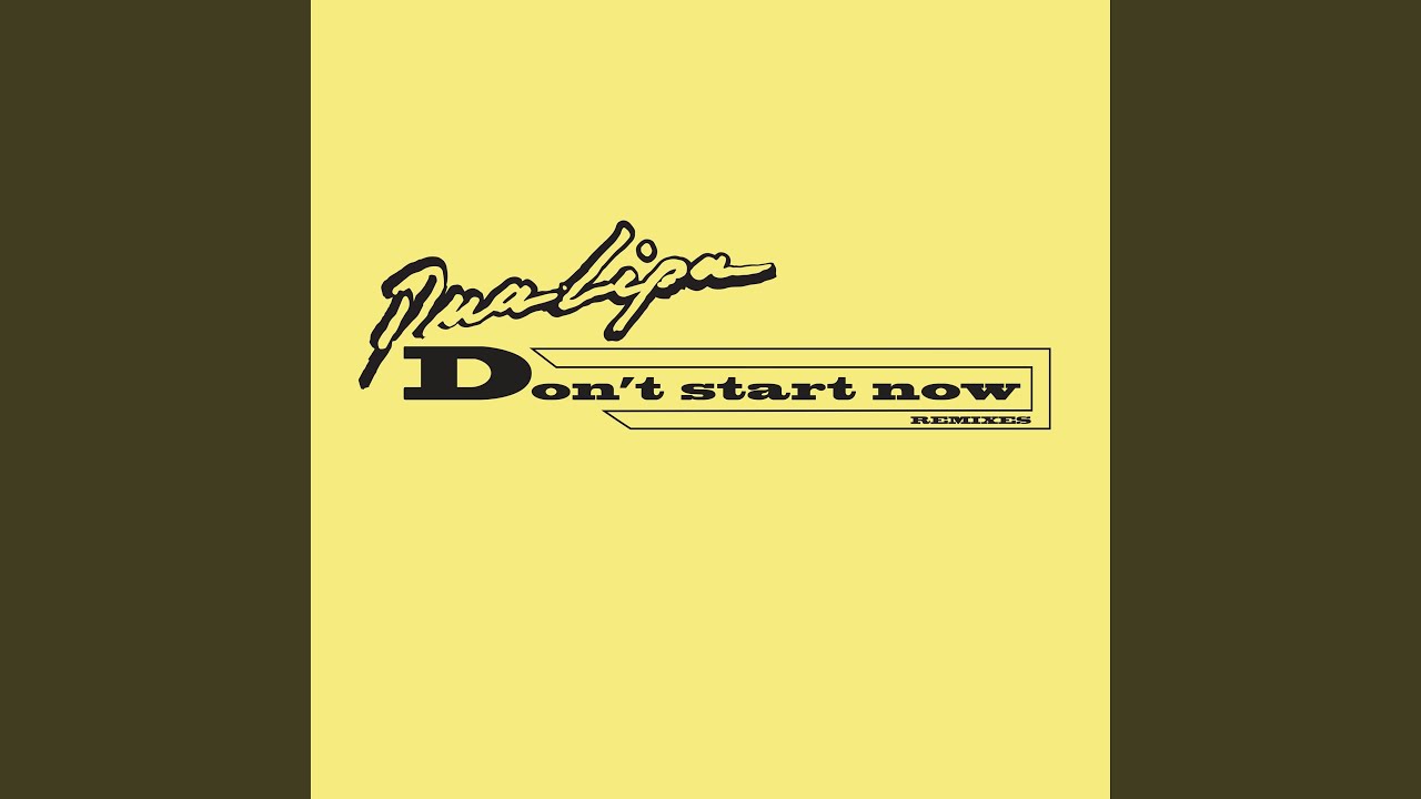Don't Start Now (purple Disco Machine Remix)