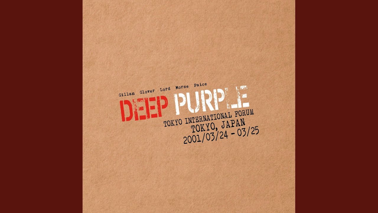 DEEP PURPLE - WHEN A BLIND MAN CRIES (LIVE)