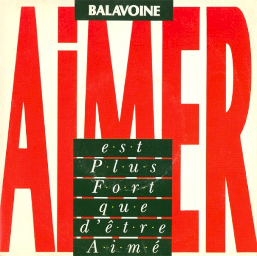 Aimer Est Plus Fort Que D'être Aimé