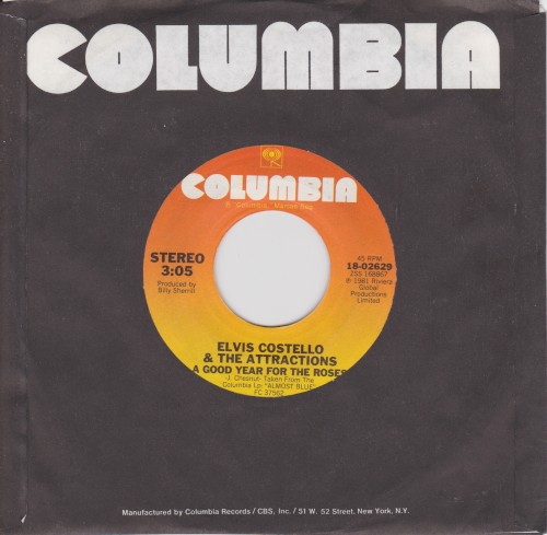 Elvis Costello - A Good Year For The Roses