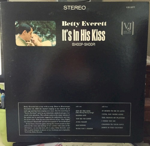 It's In His Kiss (the Shoop Shoop Song)