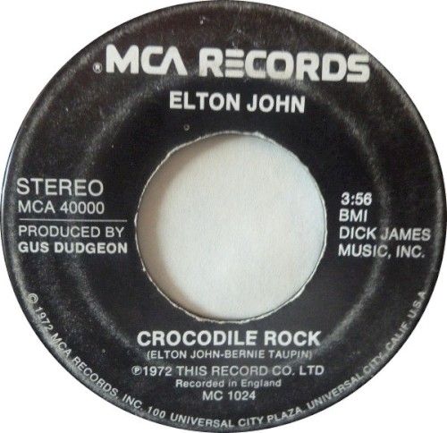 ELTON JOHN - CROCODILE ROCK (LIVE)