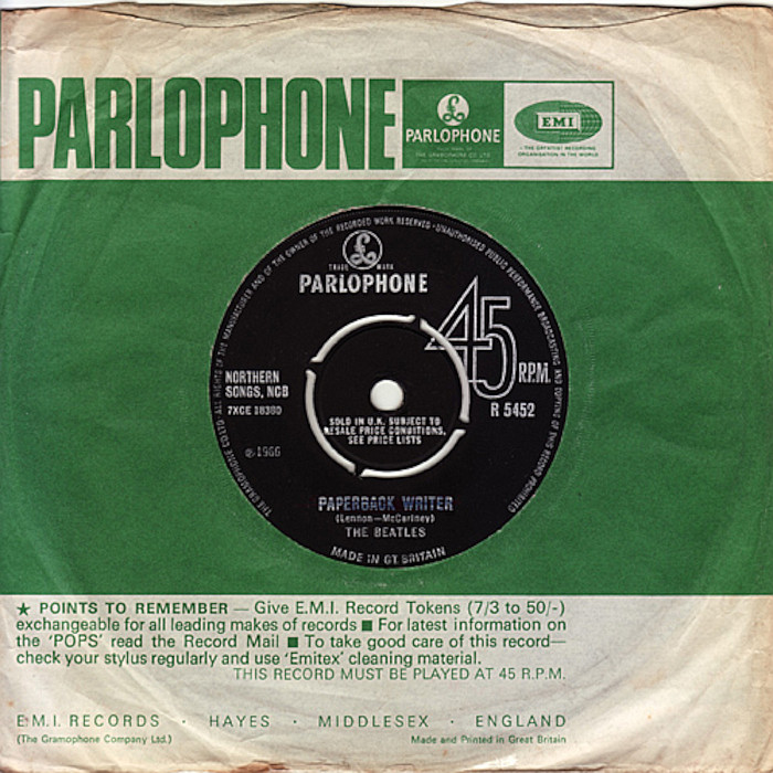 The Beatles - Paperback writer (2015 remix, eigen upload)