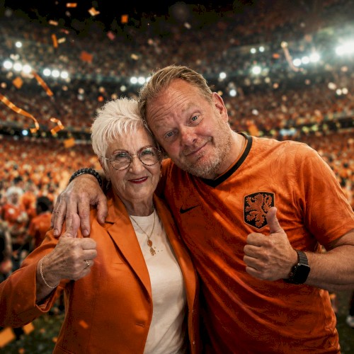 Oranje Zijn Wij Allemaal - Orgel Joke & Martijn Fisscher - 2026-05-29
