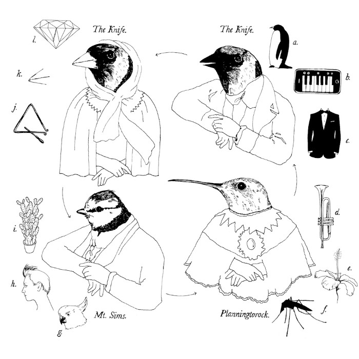 The Knife Feat. Mount Sims & Planningtorock - Colouring Of Pigeons